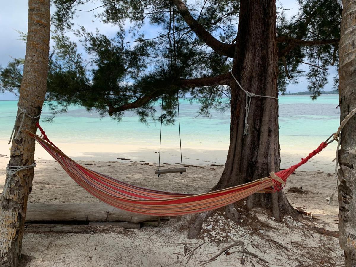 Greenhouse Ecolodge Pulau Mantani Bagian luar foto